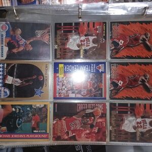 Michael Jordan Basketball Card Collection Scottie Pippin Dennis Rodman Basketbal